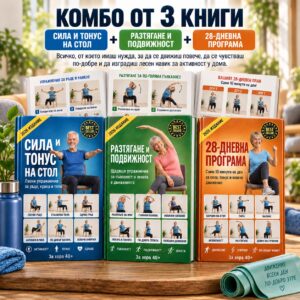 ПЪЛНА КОЛЕКЦИЯ „ГИМНАСТИКА НА СТОЛ“ 2026